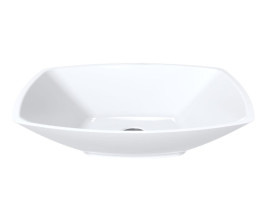 Раковина для ванной Miraggio Lex S 560C 56х40 см Miramarble белый глянцевый 0002014