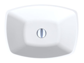 Раковина для ванной Miraggio Lex S Мatt 560C 56х40 см Miramarble Мatt белый матовый 0002015