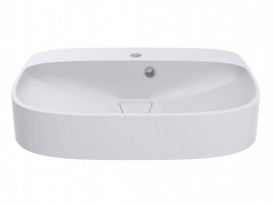 Раковина для ванной Miraggio Lifou 62,7х43,4 см Mirasoft Technology белый матовый 0001097