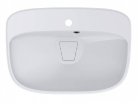 Раковина для ванной Miraggio Lifou 62,7х43,4 см Mirasoft Technology белый матовый 0001097