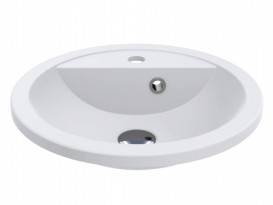 Раковина для ванної Miraggio Madison Ø43 см Mirasoft Technology білий матовий 0001099