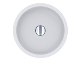 Раковина для ванной Miraggio Mark 375 37,5х37,5 см Miramarble белый глянцевый 0002677