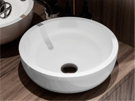 Раковина для ванной Miraggio Mark 375 37,5х37,5 см Miramarble белый глянцевый 0002677