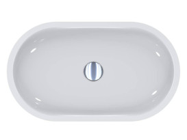 Раковина для ванной Miraggio Mark 625 62,5х36 см Miramarble белый глянцевый 0002687