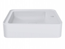 Раковина для ванной Miraggio Marrakesh 380 Mirasoft Technology белый матовый 0001103