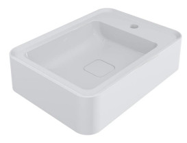 Раковина для ванной Miraggio Marrakesh L 51,9х38 см литой мрамор Miramarble белый 8814257