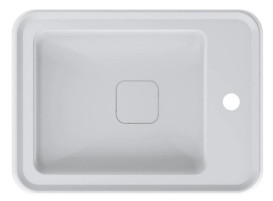 Раковина для ванной Miraggio Marrakesh L 51,9х38 см литой мрамор Mirasoft Technology белый 8814259