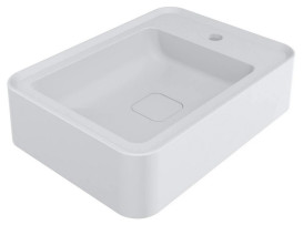 Раковина для ванной Miraggio Marrakesh L 51,9х38 см литой мрамор Mirasoft Technology белый 8814259