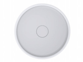 Раковина для ванной Miraggio Marta 420 литой мрамор Miramarble белый матовый 0000730