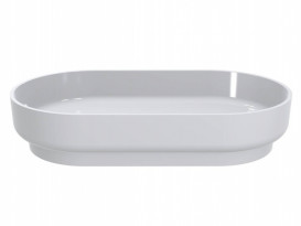 Раковина для ванної Miraggio Marta 750 литий мармур Miramarble білий 0000728