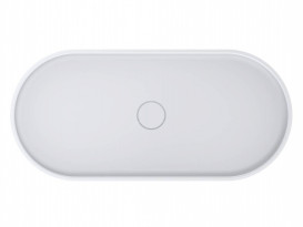 Раковина для ванной Miraggio Marta 900 Mirasoft Technology белый матовый 0001107