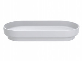 Раковина для ванной Miraggio Marta 900 литой мрамор Miramarble белый матовый 0000732