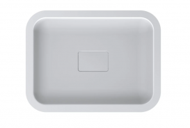 Раковина для ванної Miraggio Monaco 600 накладна білий матовий 0000219