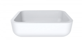 Раковина для ванної Miraggio Monaco 600 накладна білий матовий 0000219