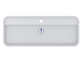 Раковина для ванной Miraggio Ocean 1000 100х40 см Miramarble белый глянцевый 8813862