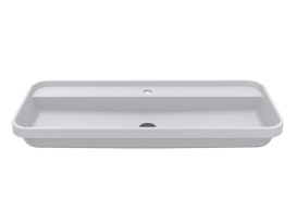 Раковина для ванной Miraggio Ocean 1000 100х40 см Mirasoft белый матовый 8813864