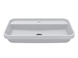 Раковина для ванной Miraggio Ocean 700 70х40 см Mirasoft белый матовый 8813682