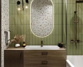 Раковина для ванной Miraggio Ocean 90,1х40,1 см литой мрамор Mirasoft Technology белый 8814010