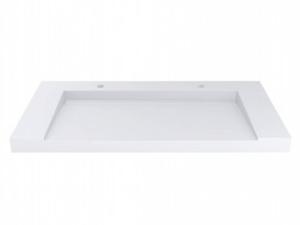 Раковина для ванной Miraggio Olmos 1200 Mirasoft Technology белый матовый 0001110