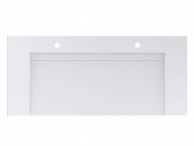 Раковина для ванной Miraggio Olmos 1200 Mirasoft Technology белый матовый 0001110