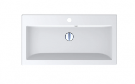 Раковина для ванної Miraggio Oskar з отвором під змішувач білий матовий 0000229