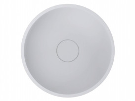 Раковина для ванной Miraggio Palermo Ø49,7 см Mirasoft Technology белый матовый 0001023