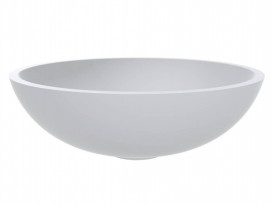 Раковина для ванной Miraggio Palermo Ø49,7 см Mirasoft Technology белый матовый 0001023