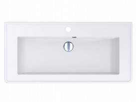 Раковина для ванної Miraggio Rostriks Tres 80х42 см Miramarble білий 0001540