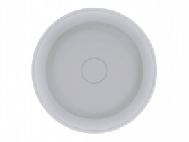 Раковина для ванной Miraggio San Andreas Ø44 см Mirasoft Technology белый матовый 0001115