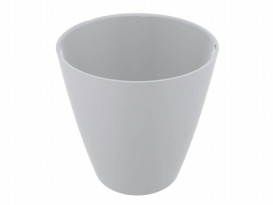 Раковина для ванної Miraggio San Andreas Ø44 см литий мармур Miramarble білий матовий 0000795