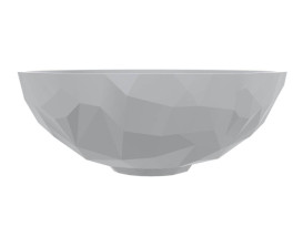 Раковина для ванной Miraggio Sapfire cup Matt 43х43 см Miramarble Matt белый матовый 0002255