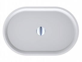 Раковина для ванної Miraggio Sorrento 55х35,1 см Mirasoft Technology білий матовий 0001024