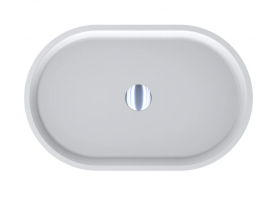 Раковина для ванної Miraggio Sorrento 550 накладна білий матовий 0000245