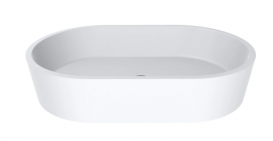 Раковина для ванной Miraggio Sorrento 550 накладная белый матовый 0000245