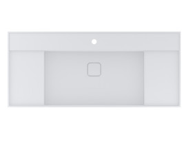 Раковина для ванной Miraggio Soul 1200 120х53 см Miramarble белый глянцевый 8813394