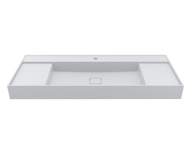 Раковина для ванной Miraggio Soul 1200 120х53 см Miramarble белый глянцевый 8813394