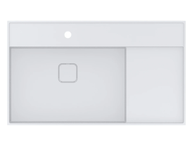 Раковина для ванной Miraggio Soul 900 Matt 90х53 см Miramarble Matt белый матовый 8813320