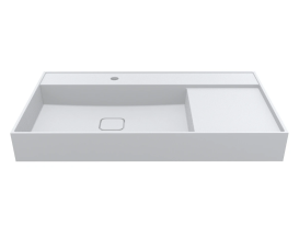 Раковина для ванной Miraggio Soul 900 Matt 90х53 см Miramarble Matt белый матовый 8813320