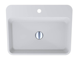 Раковина для ванної Miraggio Sun Matt 600 60х45 см підлогова Miramarble Matt білий матовий 0002391