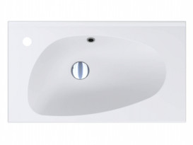 Раковина для ванной Miraggio Titania 69,5х39,6 см Mirasoft Technology белый матовый 0001121