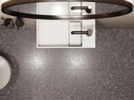 Раковина для ванной Miraggio Toni 45х22 см L литой мрамор Miramarble белый матовый 8814208