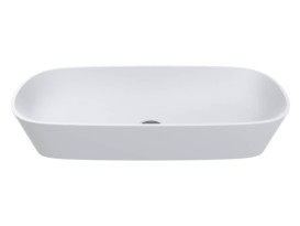 Раковина для ванной Miraggio Tripoli 80х40 см Mirasoft белый матовый 0002414