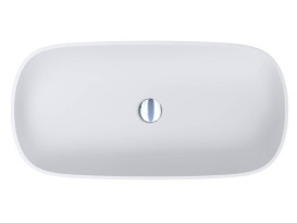 Раковина для ванной Miraggio TRIPOLI MATT 80х40 см Miramarble Matt белый матовый 0000587