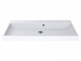 Раковина для ванної кімнати Miraggio Varna 1000 Mirasoft Technology білий матовий 0001123