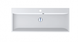 Раковина для ванної Miraggio Varna 1000 врізна з отвором під змішувач білий матовий 0000253