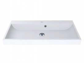 Раковина для ванної кімнати Miraggio Varna 900 Mirasoft Technology білий матовий 0001122