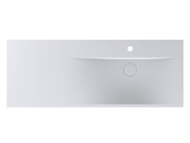 Раковина для ванной Miraggio Viola 1200 R 120х46 см Mirasoft белый матовый 8813436