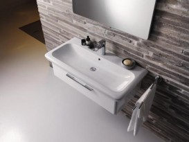 Раковина для ванной на тумбу Kolo Life 130 белая M21130000