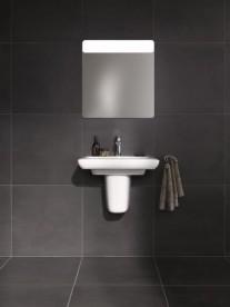 Раковина для ванної на тумбу Kolo Life 60 з покриттям Reflex біла M21160900