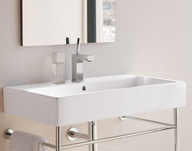 Раковина для ванної накладна Duravit колекція Vero 60х38х15 біла 0455600000